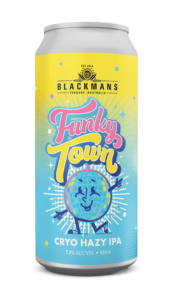 Blackman's Brewery Funky Town Cryo Hazy IPA