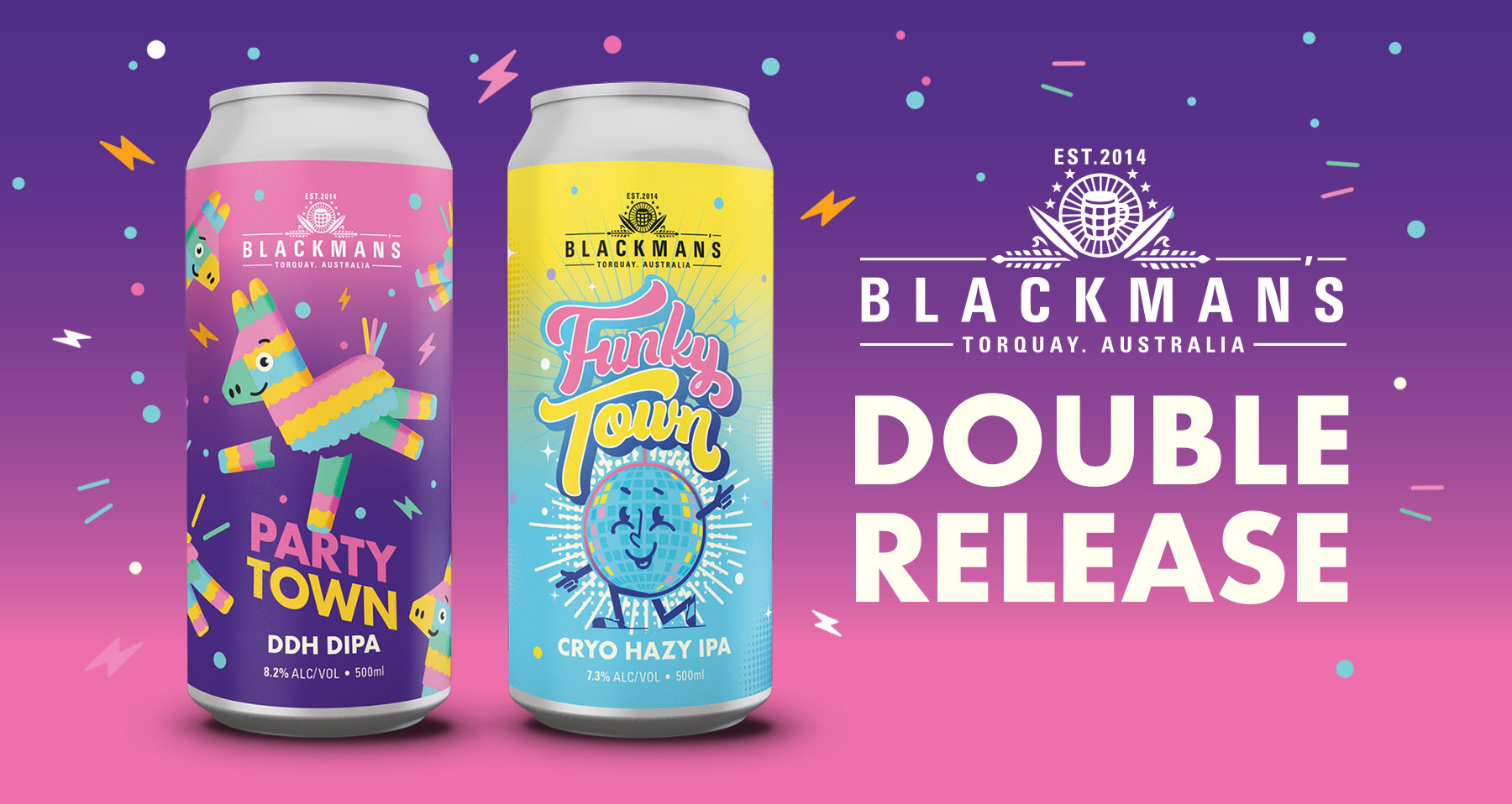 Blackman's Double 500ML IPA Release