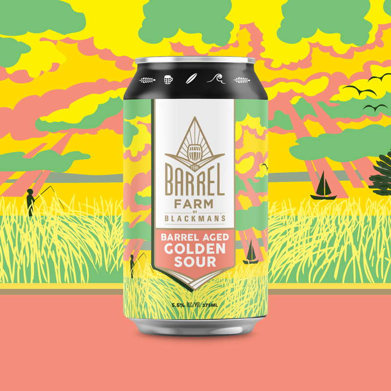Golden Sour Label Blackman s Brewery